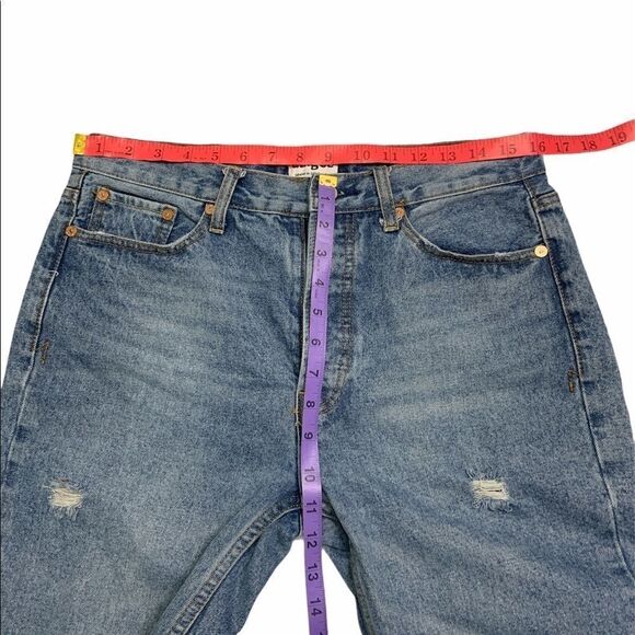 𝅺umgee Mom Distressed High Rise Denim Jeans - Picture 7 of 7